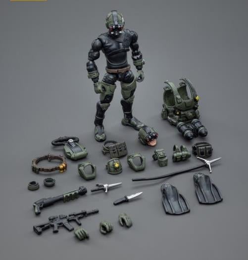 Military Figures Marine Corp Frogmen 1/18 Scale Figure Gallery Image 11