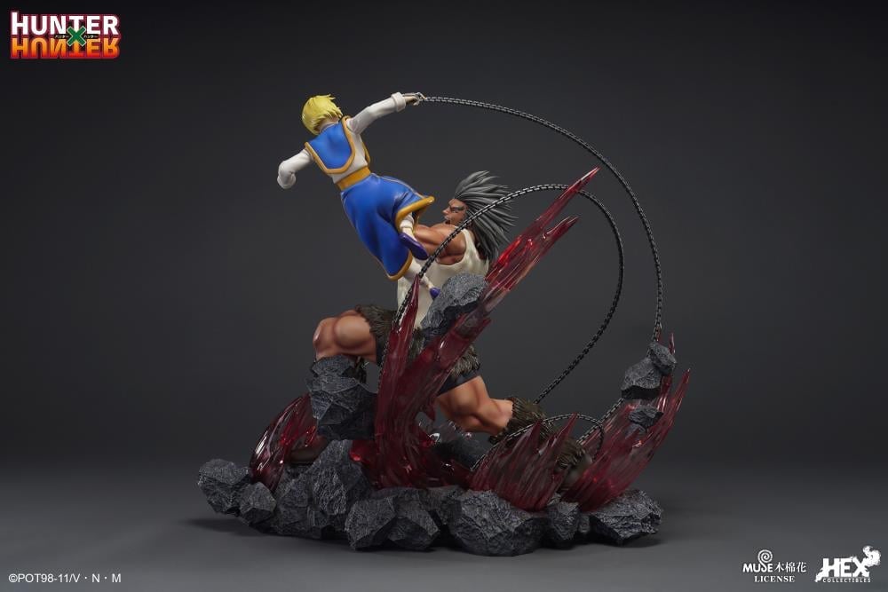 Hunter x Hunter Kurapika vs. Uvogin 1/6 Scale Limited Edition Statue Gallery Image 9