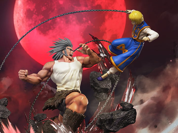 Hunter x Hunter Kurapika vs. Uvogin 1/6 Scale Limited Edition Statue Gallery Image 1