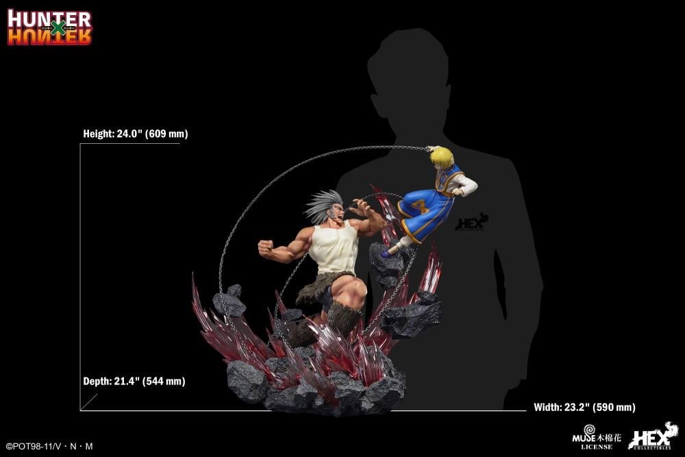 Hunter x Hunter Kurapika vs. Uvogin 1/6 Scale Limited Edition Statue Gallery Image 22