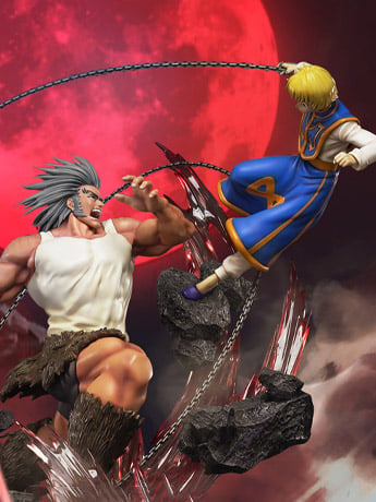 Hunter x Hunter Kurapika vs. Uvogin 1/6 Scale Limited Edition Statue Gallery Image 2