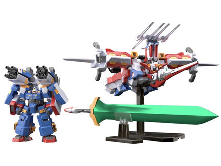 Super Robot Wars OG: Original Generations SMP R-2 Powered & R-3 Powered Exclusive Model Kit Set Gallery Image 1