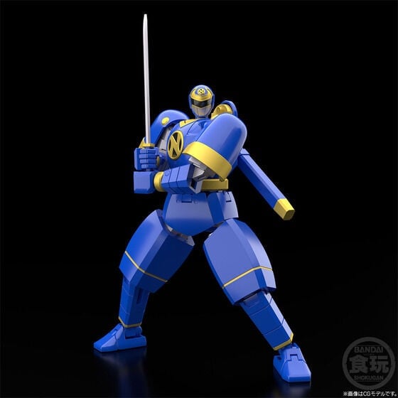Ninja Sentai Kakuranger SMP Instant Change Ninjaman Exclusive Model Kit Set Gallery Image 5