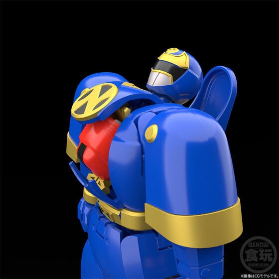 Ninja Sentai Kakuranger SMP Instant Change Ninjaman Exclusive Model Kit Set Gallery Image 11