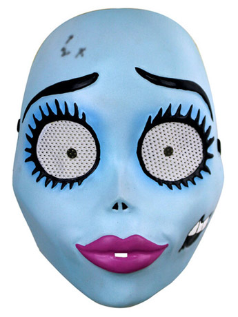 Corpse Bride Emily 1/2 Mask Gallery Image 2