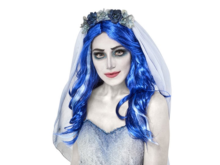 Corpse Bride Emily Adult Wig Gallery Image 1