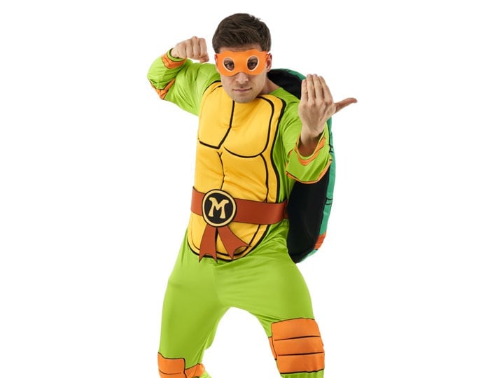 Teenage Mutant Ninja Turtles Michelangelo Men's Deluxe Costume Gallery Image 1