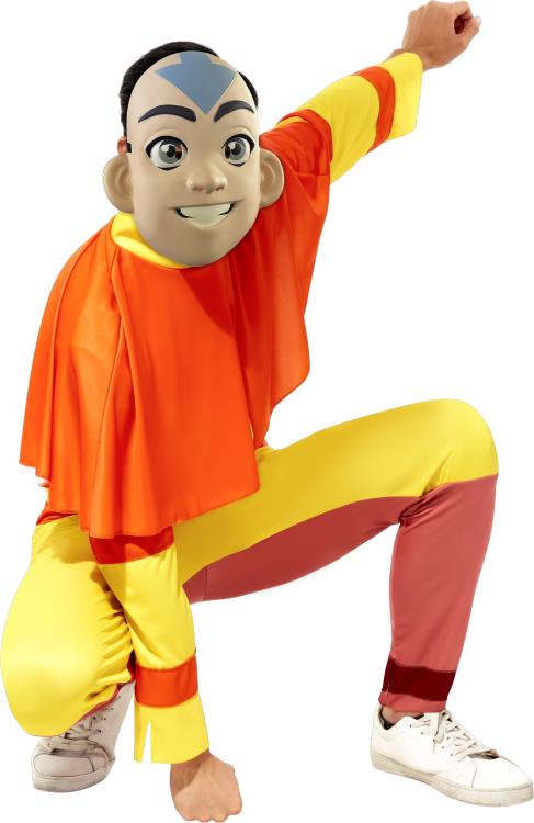 Avatar: The Last Airbender Aang Men's Costume Gallery Image 5