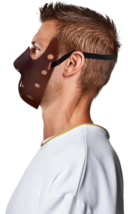 Silence of the Lambs Hannibal Lecter 1/2 Mask Gallery Image 4
