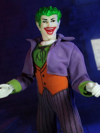 DC Comics The Joker 8" Mego 50th Anniversary Figure Gallery Image 2
