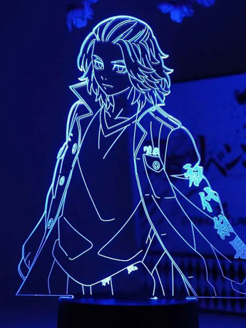 Tokyo Revengers Manjiro Sano (Mikey) Otaku Lamp Gallery Image 2