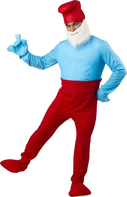 The Smurfs Papa Smurf Men's Costume