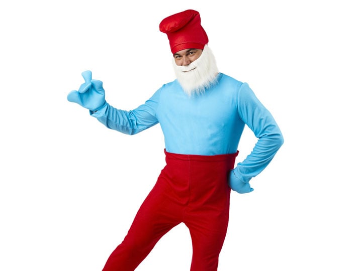 The Smurfs Papa Smurf Men's Costume
