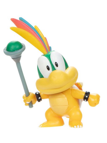 World of Nintendo 2.50" Lemmy Koopa (Wave 39) Limited Articulation Figure Gallery Image 2