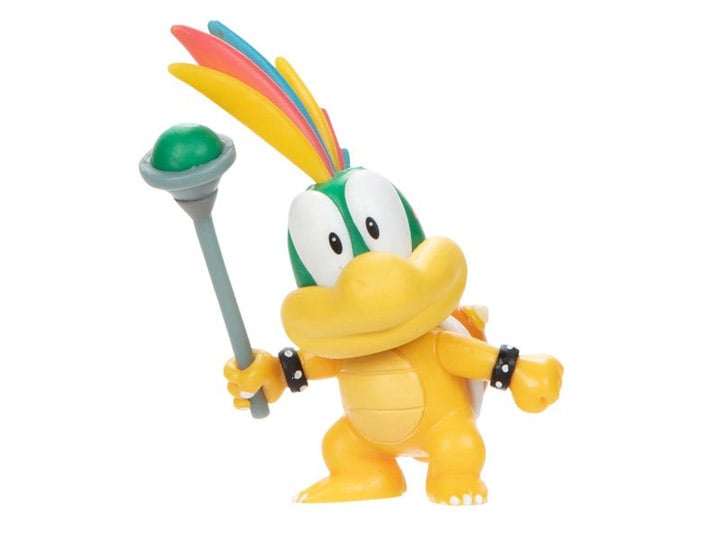 World of Nintendo 2.50" Lemmy Koopa (Wave 39) Limited Articulation Figure Gallery Image 1