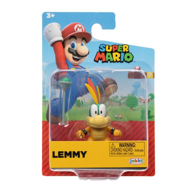 World of Nintendo 2.50" Lemmy Koopa (Wave 39) Limited Articulation Figure Gallery Image 3