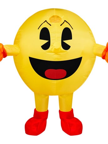 Pac-Man Adult Inflatable Costume Gallery Image 2