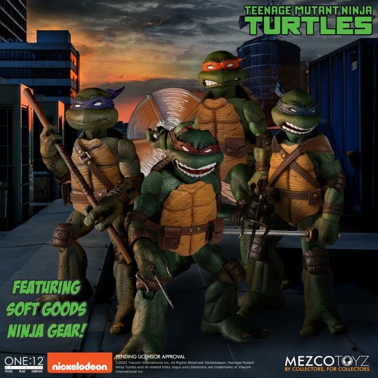 Teenage Mutant Ninja Turtles One:12 Collective Deluxe Boxed Set Gallery Image 4
