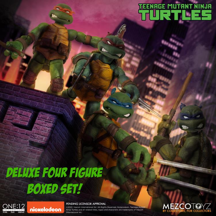 Teenage Mutant Ninja Turtles One:12 Collective Deluxe Boxed Set Gallery Image 5