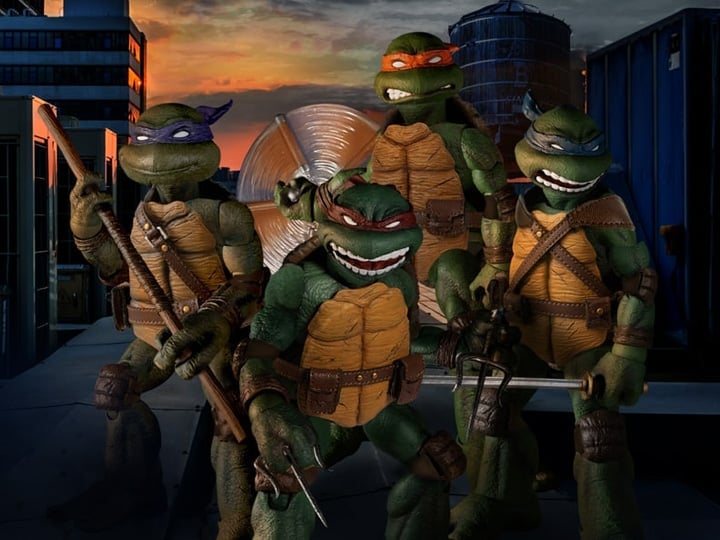 【未開封品】nickelodeon TMNT タートルズ 4体セット Amazon.com: Teenage Mutant Ninja Turtles Mix N Match Armored