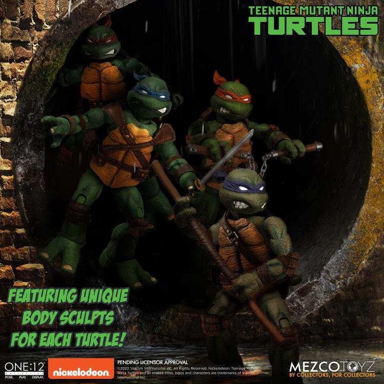 Teenage Mutant Ninja Turtles One:12 Collective Deluxe Boxed Set Gallery Image 16