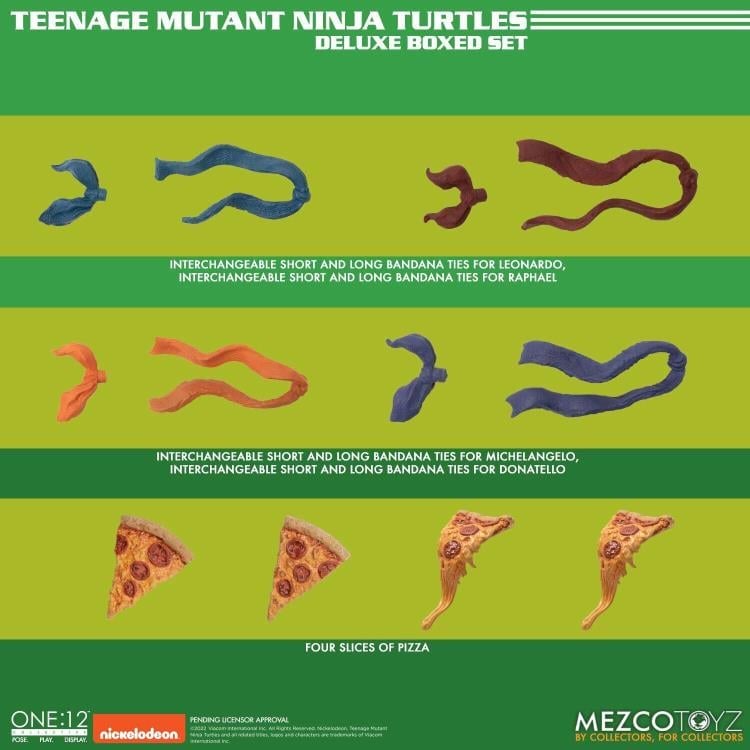 Teenage Mutant Ninja Turtles One:12 Collective Deluxe Boxed Set Gallery Image 24