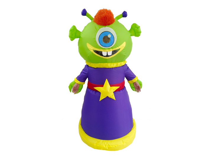 Space Alien Adult Inflatable Costume Gallery Image 1