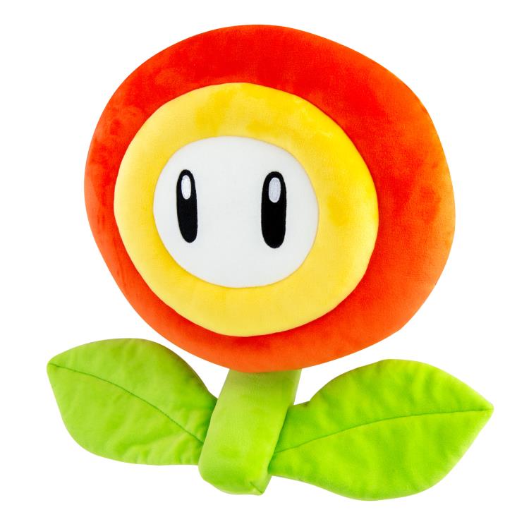 Super Mario Club Mocchi- Mocchi- Fire Flower Mega 15-Inch Plush Gallery Image 3