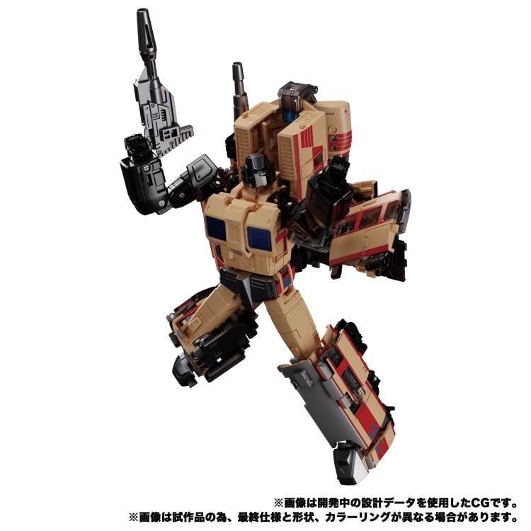 Transformers Masterpiece G MPG-05 Trainbot Seizan (Raiden Combiner) Gallery Image 6