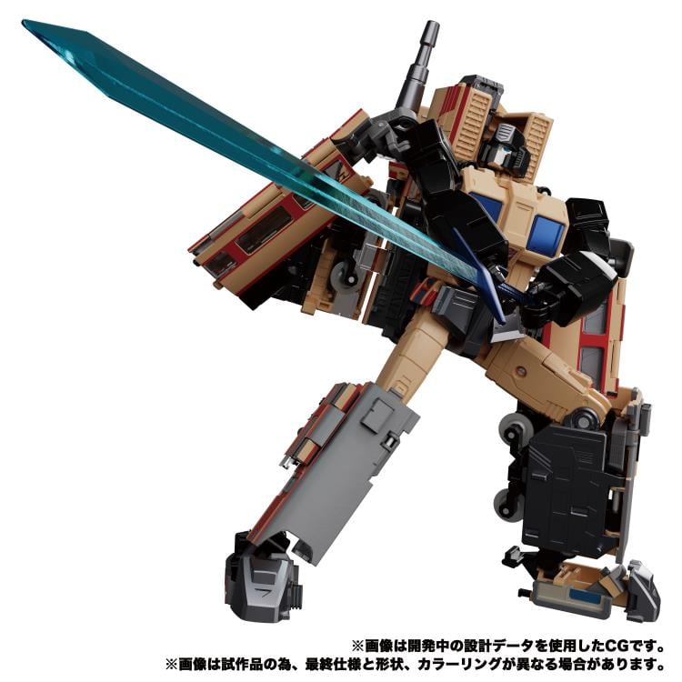 Transformers Masterpiece G MPG-05 Trainbot Seizan (Raiden Combiner) Gallery Image 3
