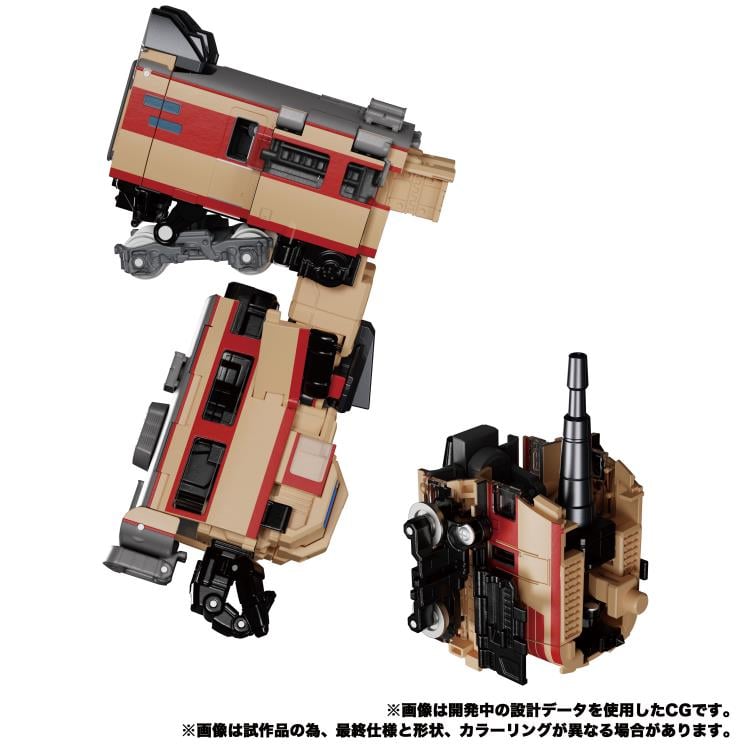 Transformers Masterpiece G MPG-05 Trainbot Seizan (Raiden Combiner) Gallery Image 8