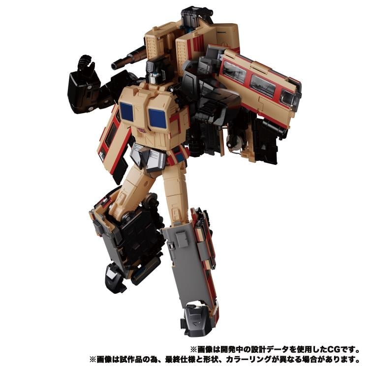 Transformers Masterpiece G MPG-05 Trainbot Seizan (Raiden Combiner) Gallery Image 7