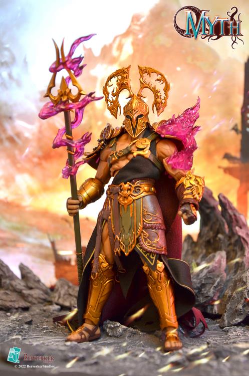 Myth Gods Hades (Gold Armor Ver.) 1/12 Scale Figure Gallery Image 12