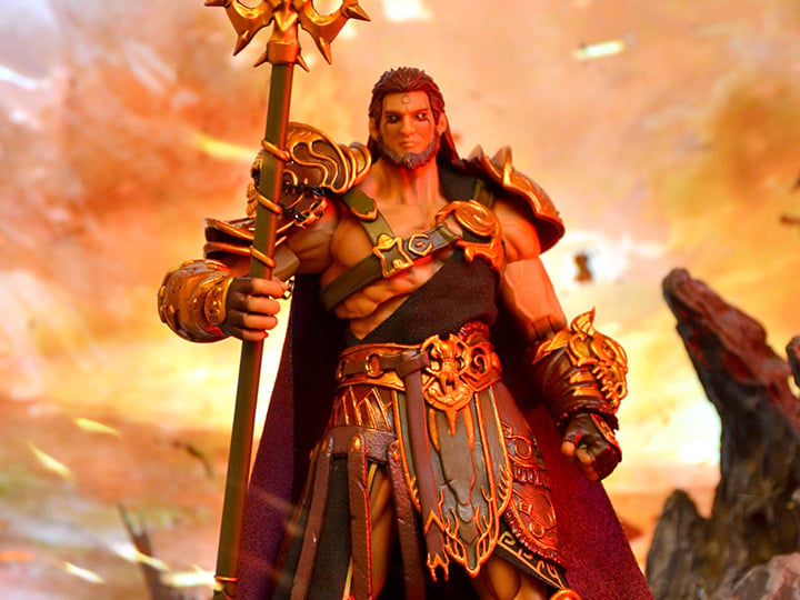 Myth Gods Hades (Gold Armor Ver.) 1/12 Scale Figure Gallery Image 1