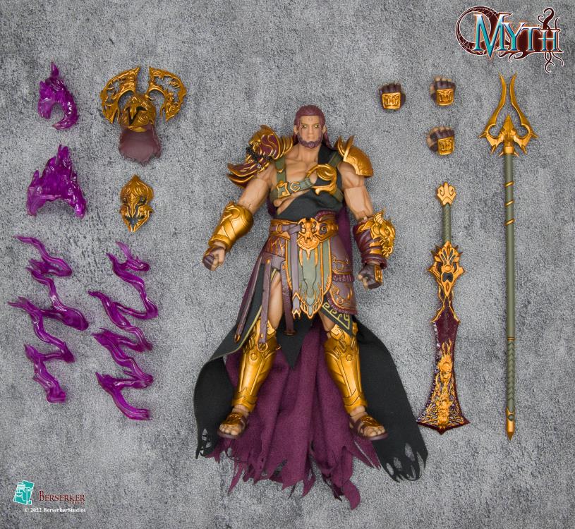 Myth Gods Hades (Gold Armor Ver.) 1/12 Scale Figure Gallery Image 17