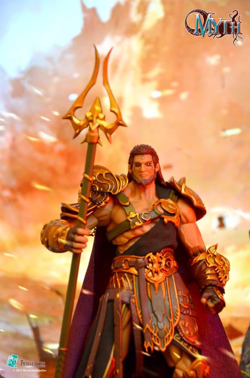 Myth Gods Hades (Gold Armor Ver.) 1/12 Scale Figure Gallery Image 5