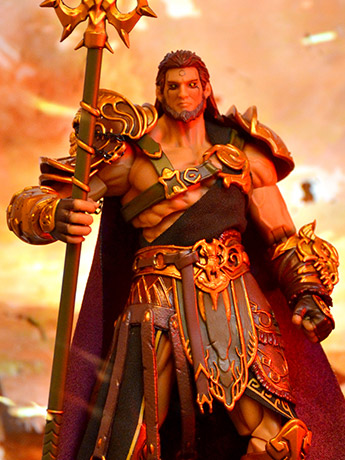 Myth Gods Hades (Gold Armor Ver.) 1/12 Scale Figure Gallery Image 3