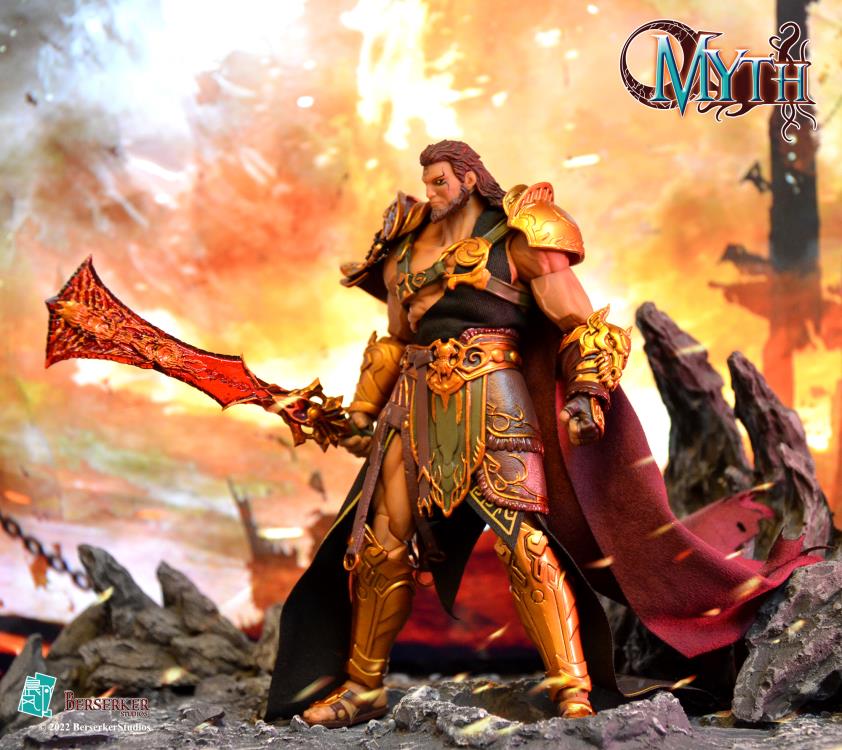 Myth Gods Hades (Gold Armor Ver.) 1/12 Scale Figure Gallery Image 7