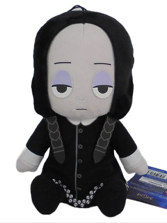 The Addams Family Wednesday (Sitting Ver.) 7" Plush Gallery Image 2