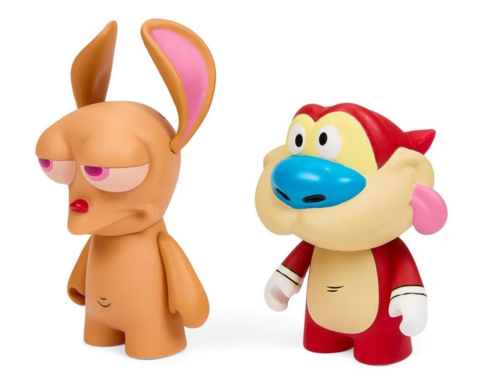 The Ren & Stimpy Show Ren & Stimpy 3" Vinyl Figure Two-Pack Gallery Image 4