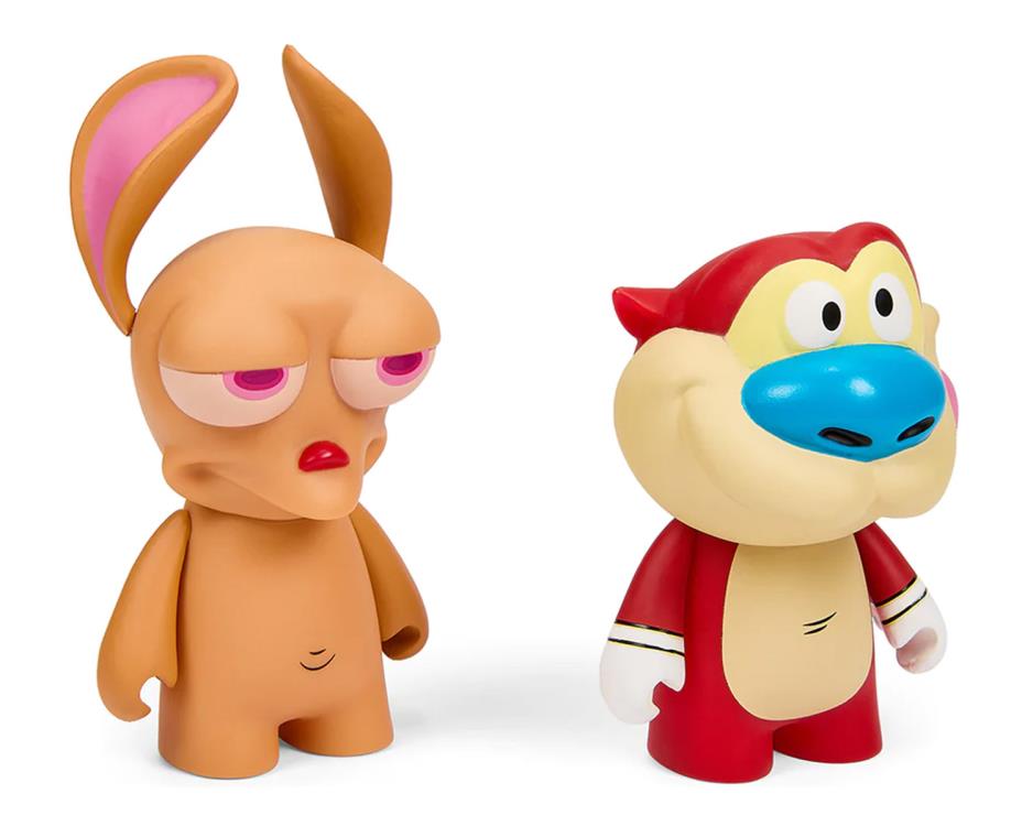 The Ren & Stimpy Show Ren & Stimpy 3" Vinyl Figure Two-Pack Gallery Image 8