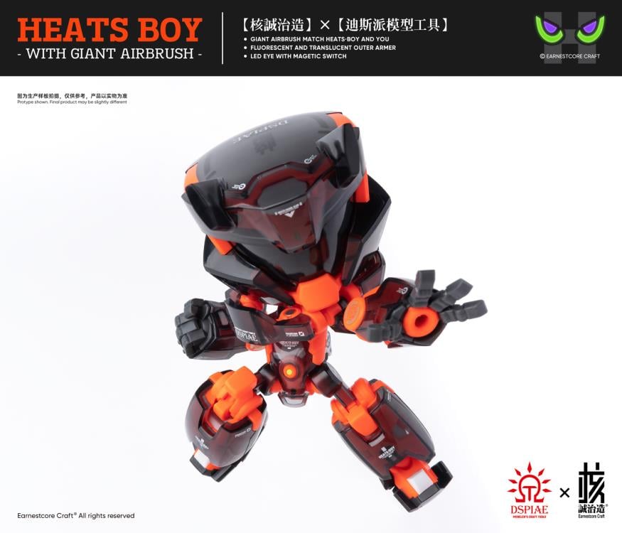 DSPIAE Heats Boy Figure and Airbrush Set Gallery Image 7