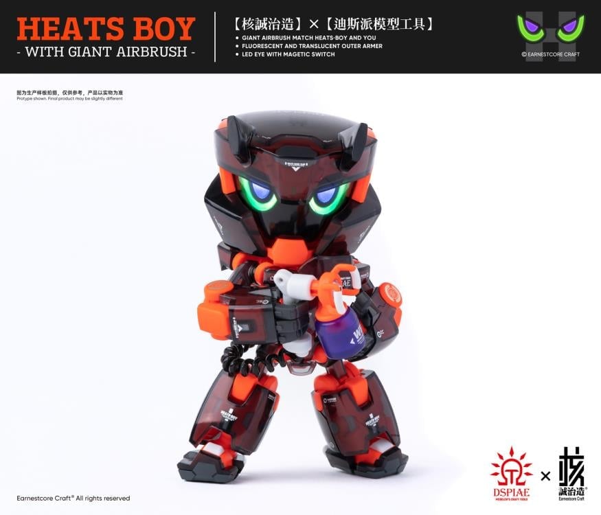 DSPIAE Heats Boy Figure and Airbrush Set Gallery Image 11