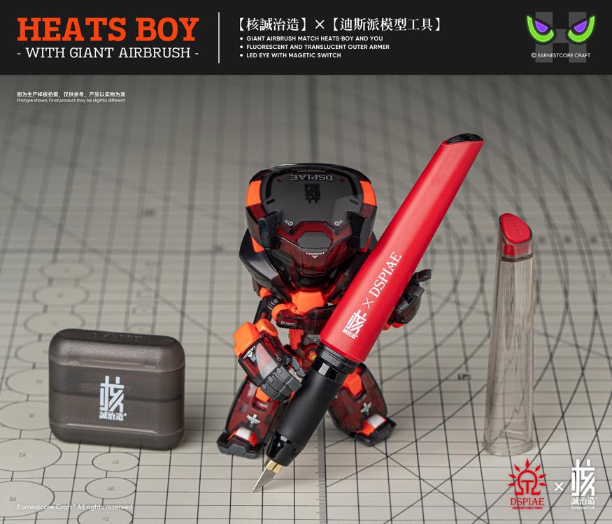 DSPIAE Heats Boy Figure and Airbrush Set Gallery Image 20