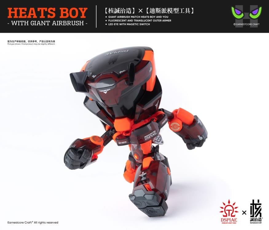 DSPIAE Heats Boy Figure and Airbrush Set Gallery Image 9