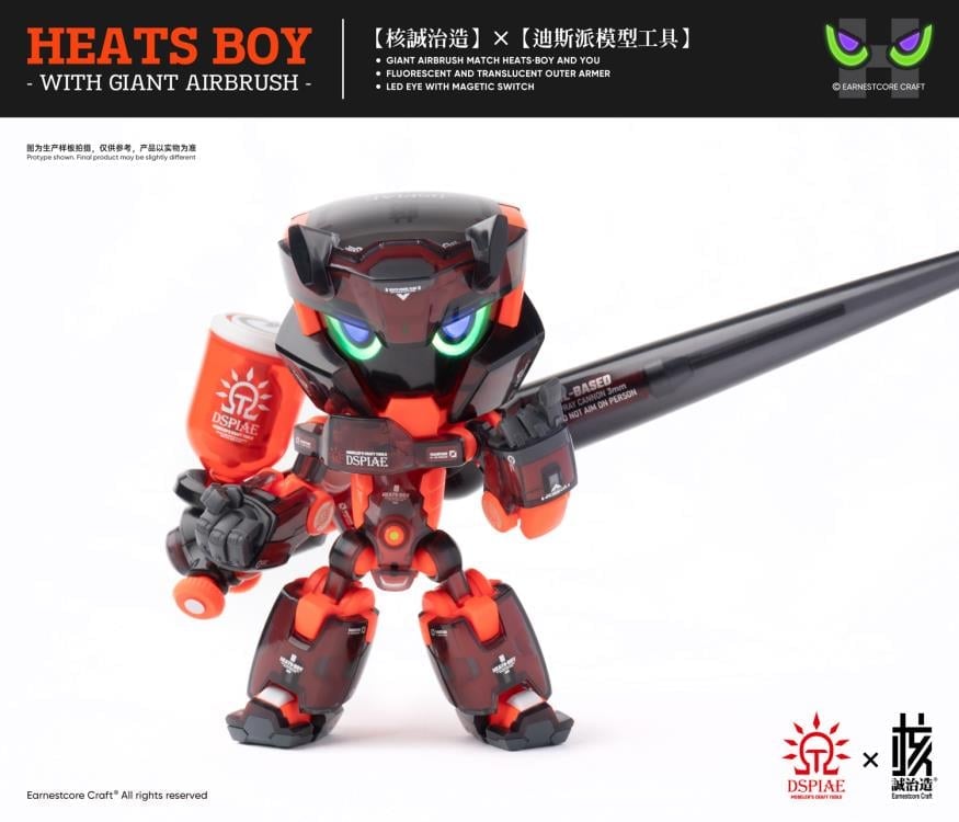 DSPIAE Heats Boy Figure and Airbrush Set Gallery Image 12