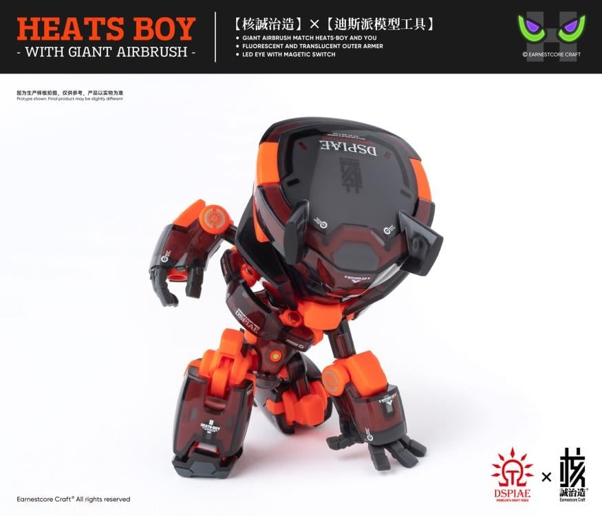 DSPIAE Heats Boy Figure and Airbrush Set Gallery Image 10