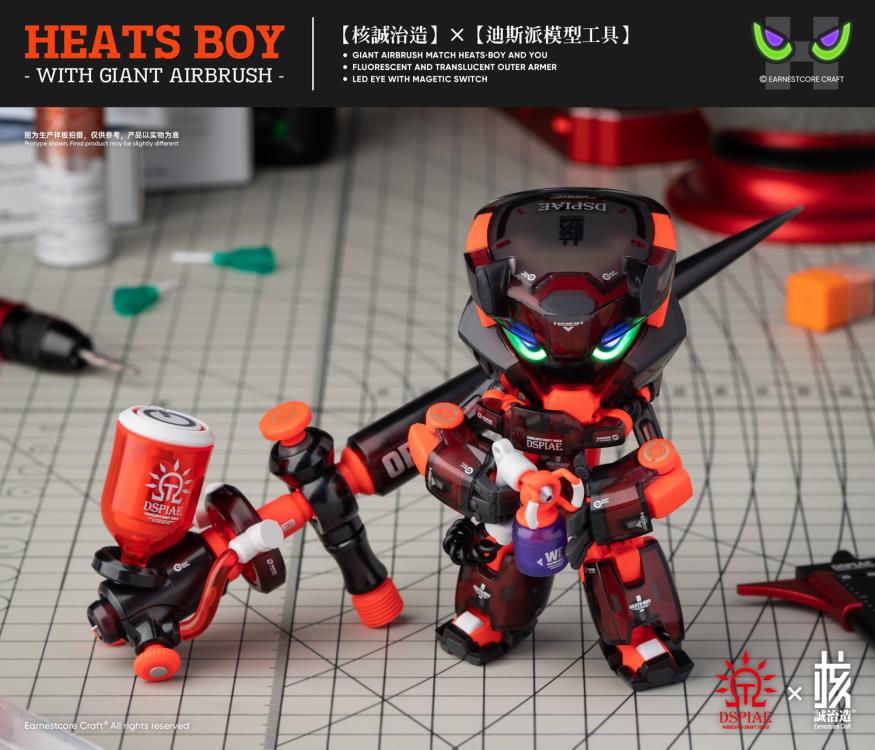 DSPIAE Heats Boy Figure and Airbrush Set Gallery Image 19