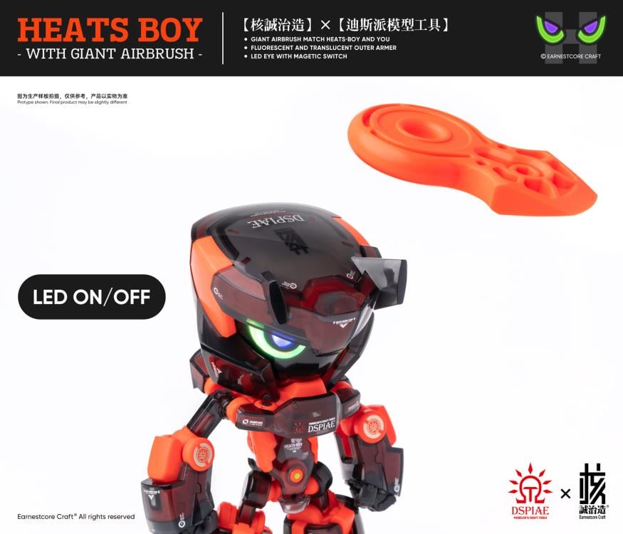 DSPIAE Heats Boy Figure and Airbrush Set Gallery Image 16
