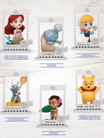 Disney 100 Years of Wonder Mini Egg Attack Set of 6 Figures Gallery Image 2